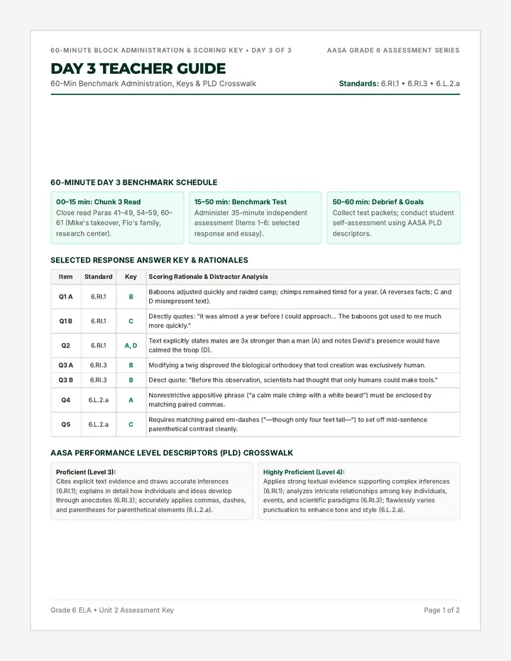 Day 3 Teacher Guide