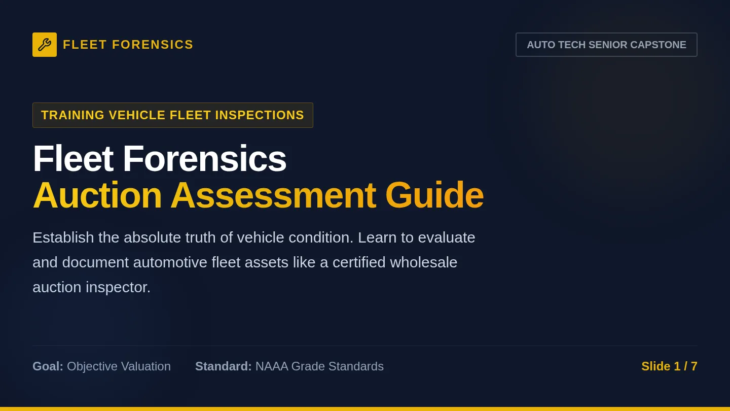 Fleet Forensics Slides