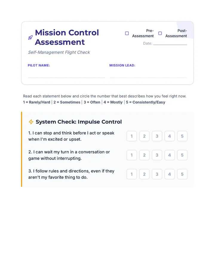 Mission Control Assessment Document