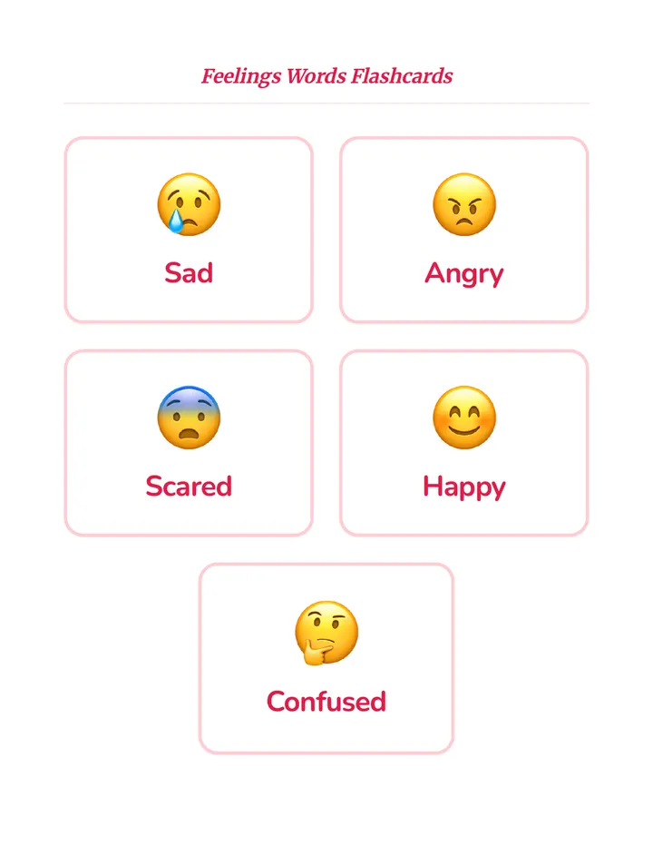 Feelings Flashcards