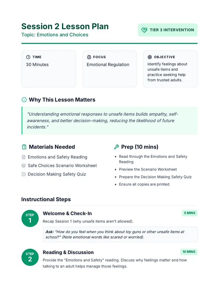 Session 2 Lesson Plan Teacher Guide