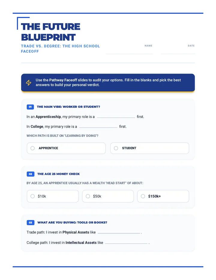 Pathway Decision Blueprint Worksheet Expanded HS v2