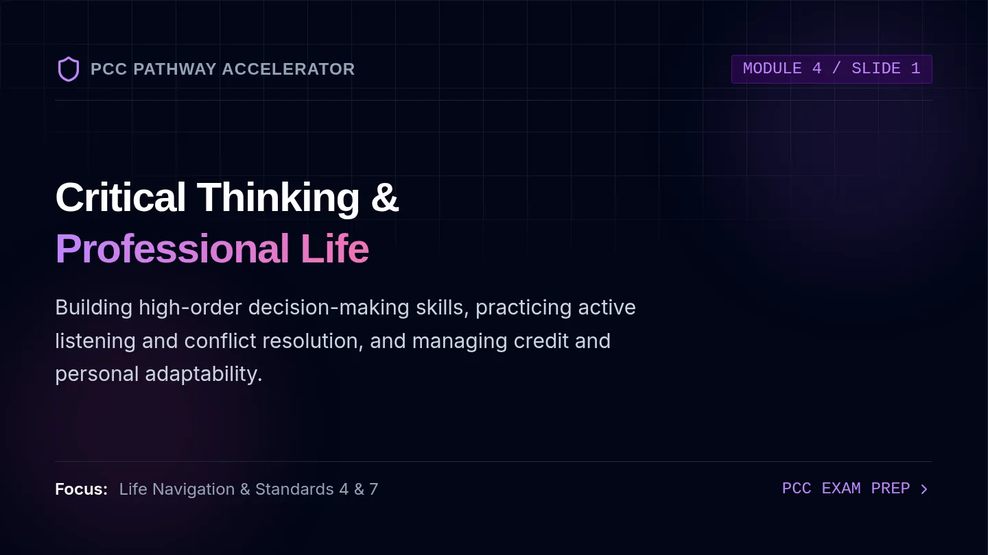 Life Navigation Slides
