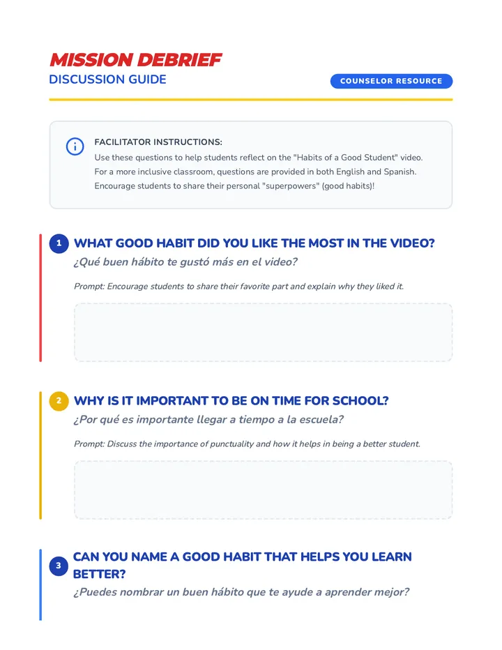 Super Habits Discussion Guide