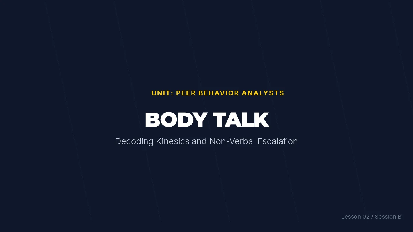 Body Talk Slides