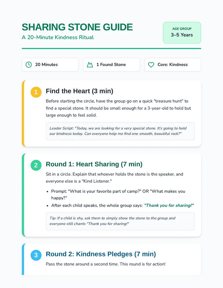 Sharing Stone Leader Guide