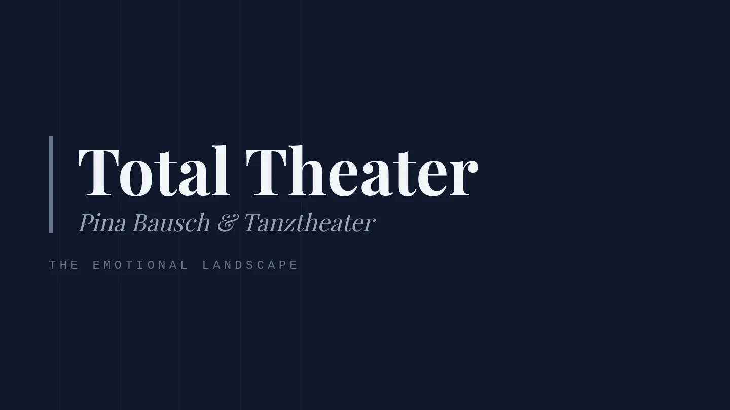 Tanztheater Vision Slides
