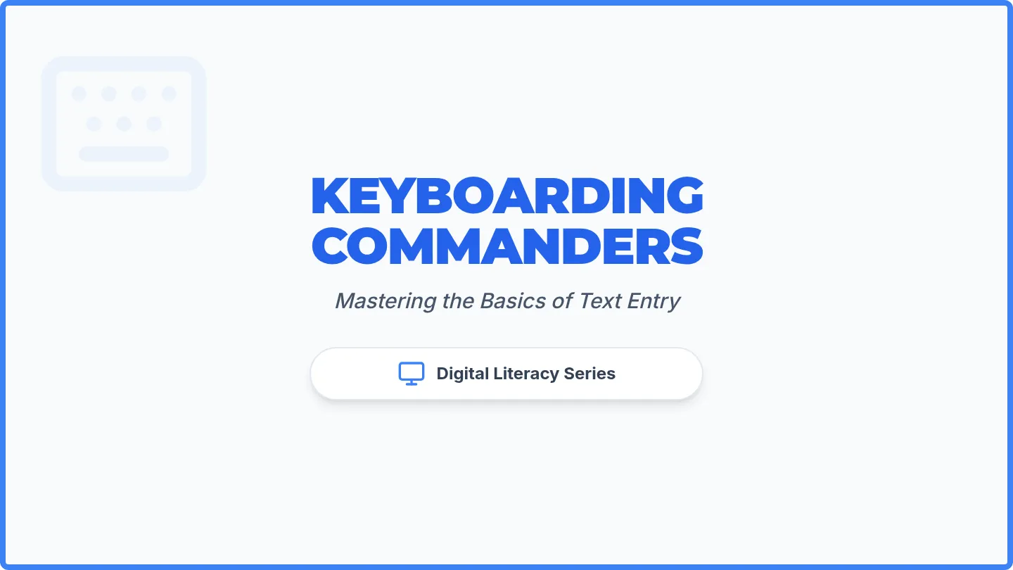 Keyboarding Basics Slides