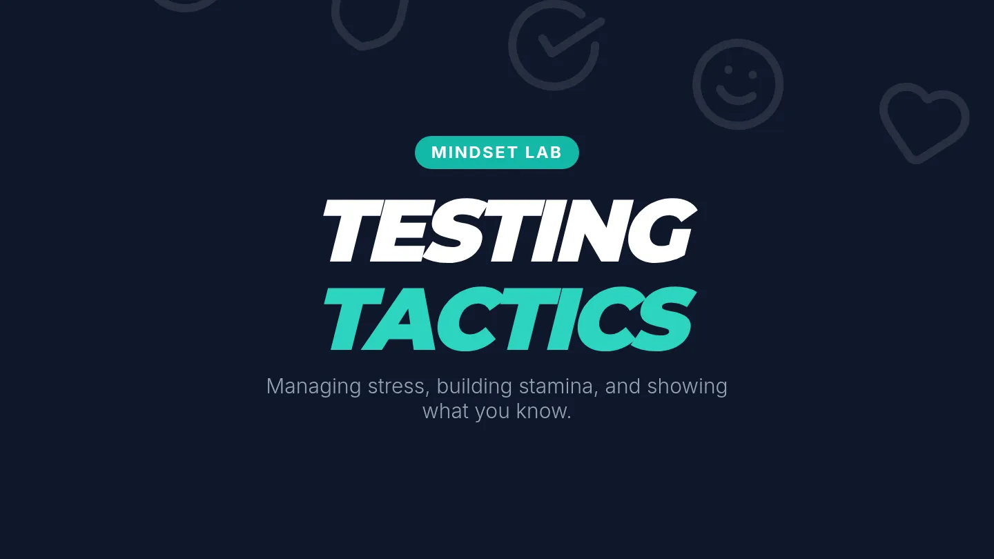 Testing Tactics Slides