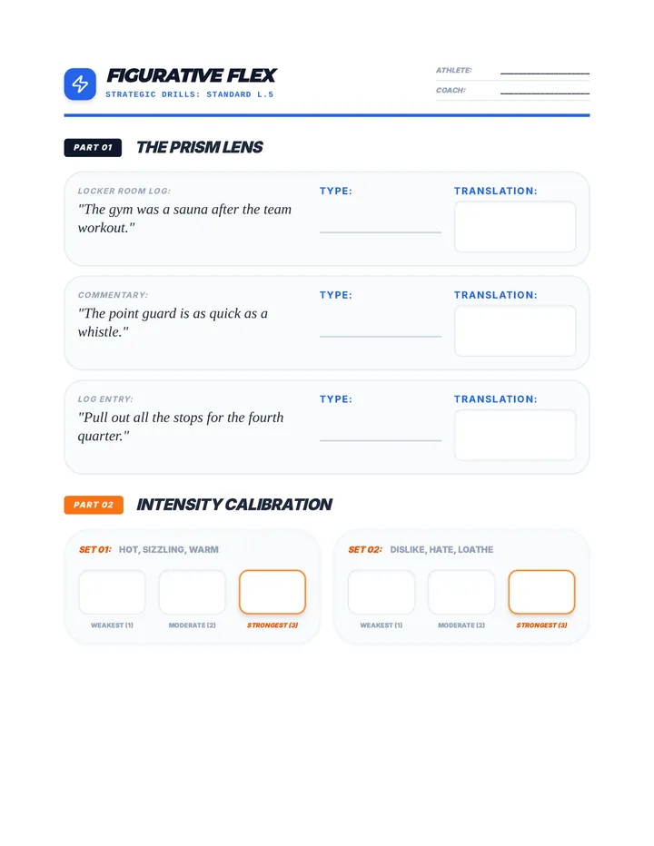 Figurative Flex Worksheet