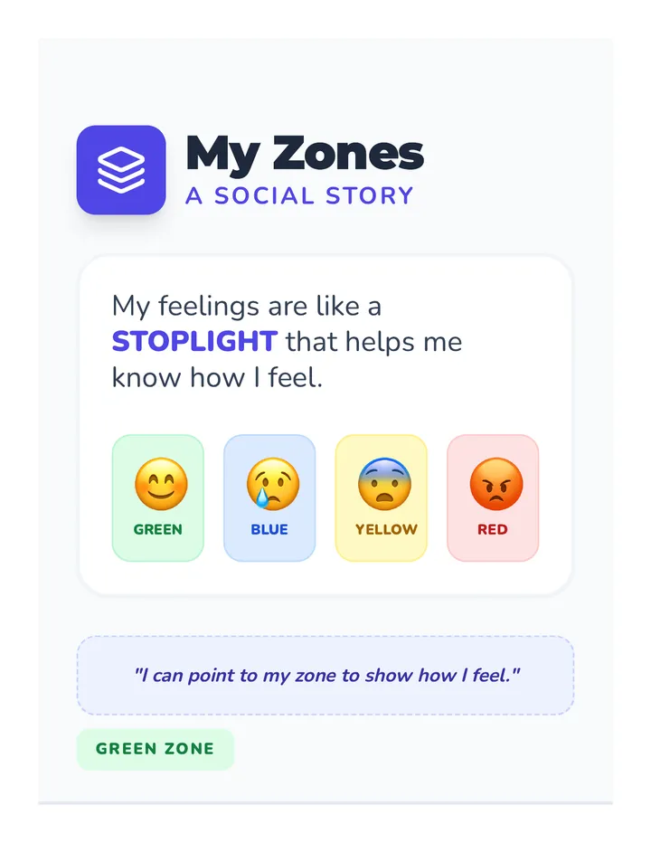 Feeling Friends Social Story