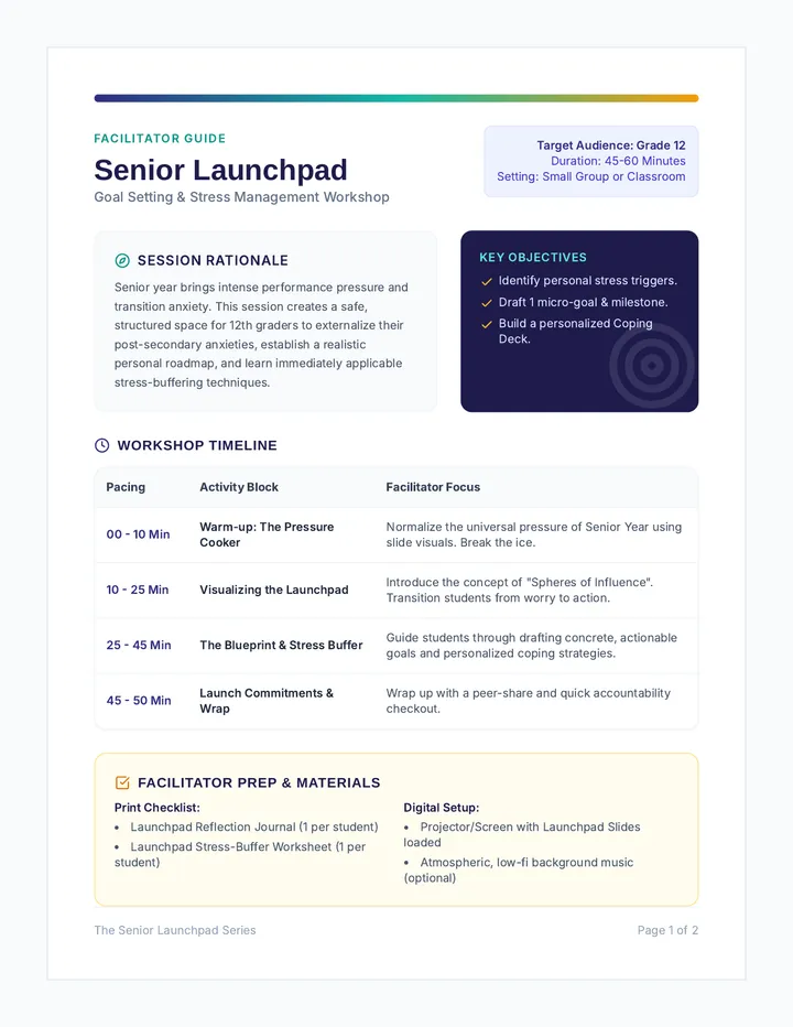 Launchpad Facilitator Guide