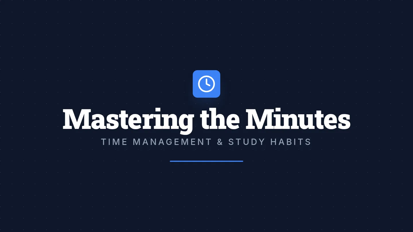 Mastering Minutes Slides