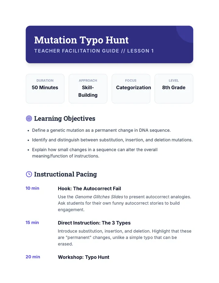 Mutation Master Guide