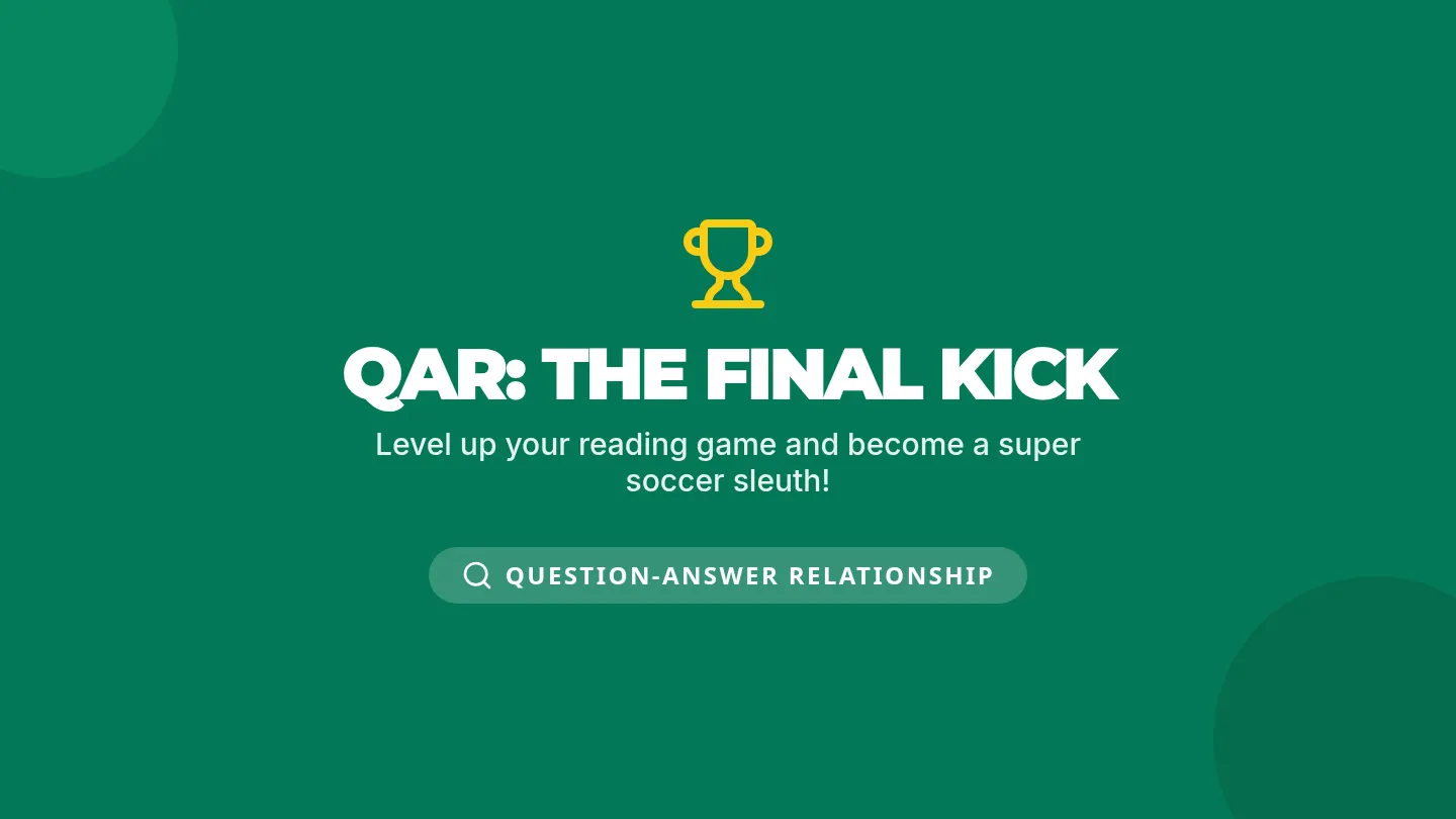 QAR The Final Kick Slideshow