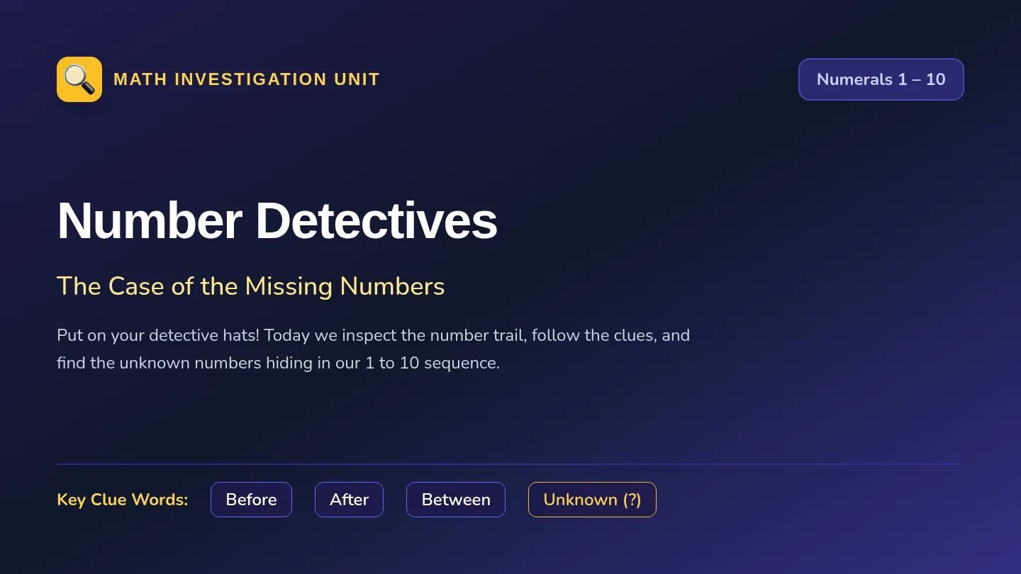 Mystery Number Slides