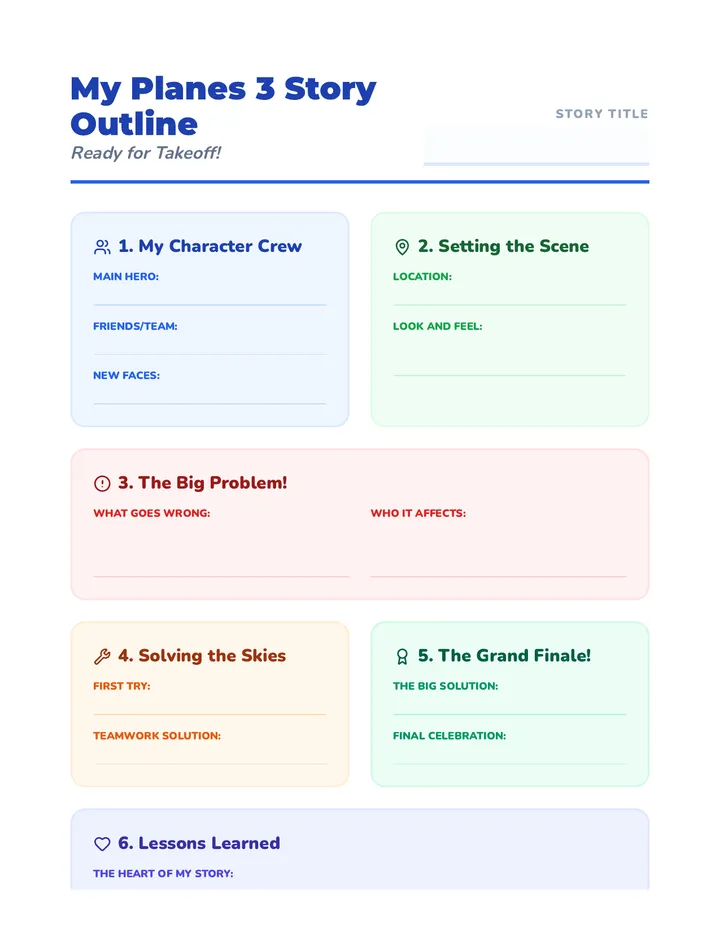 Story Outline Page