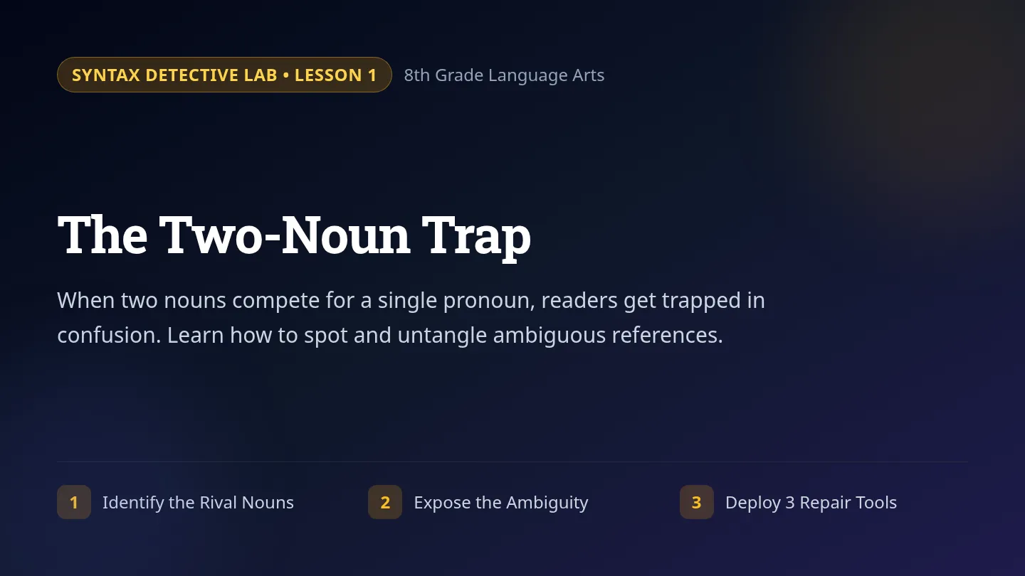 Two-Noun Trap Slides