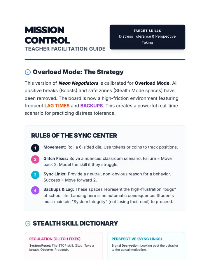Mission Control Guide