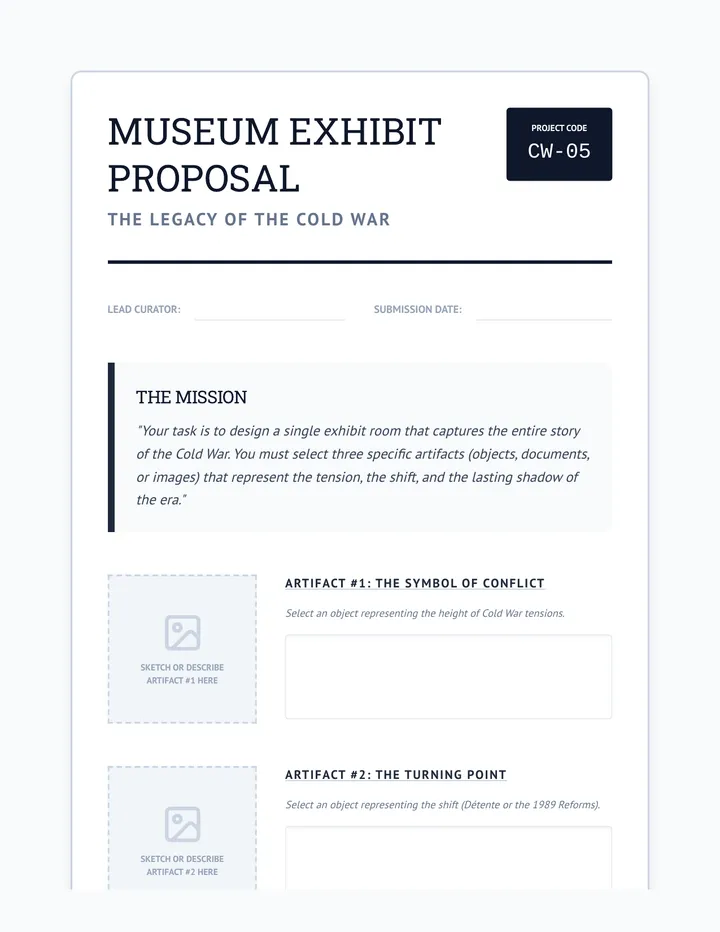 Legacy Exhibit Project Guide