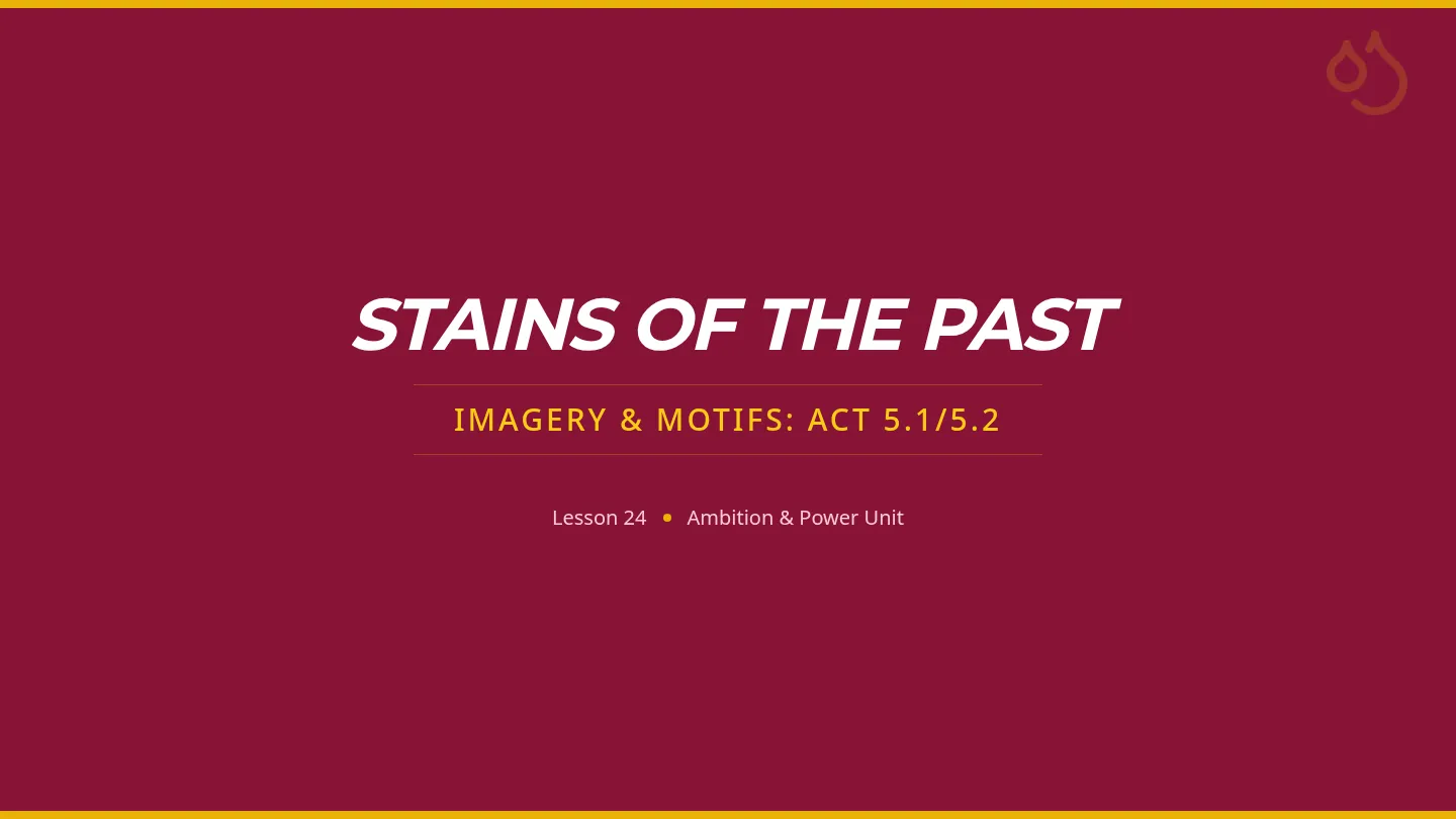 Stains of the Past Slides