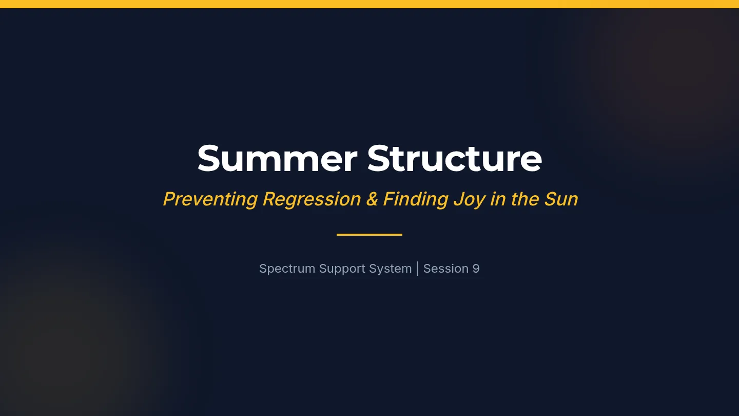 Summer Structure Slides