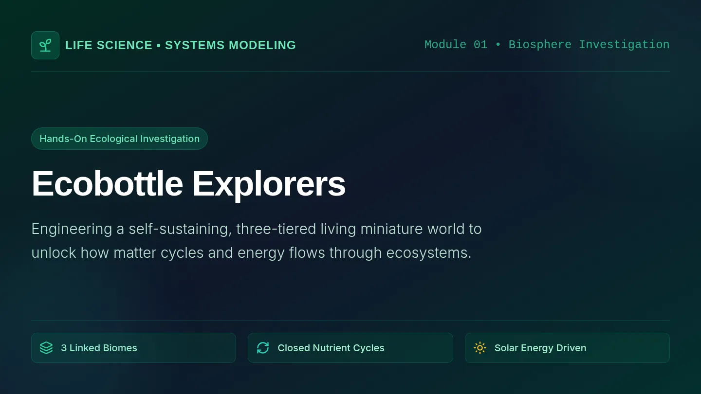 Ecobottle Explorers Slide Deck