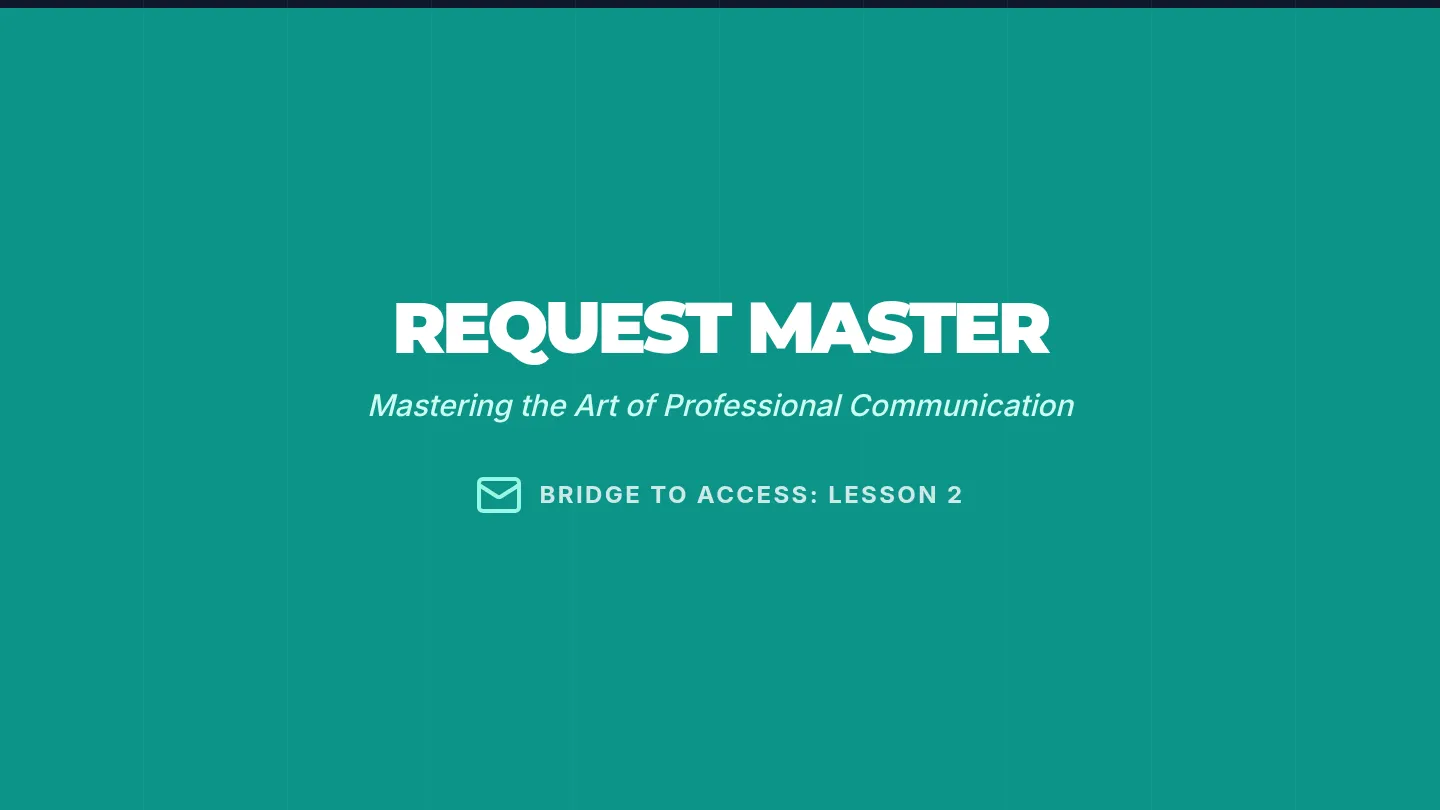 Request Master Slides