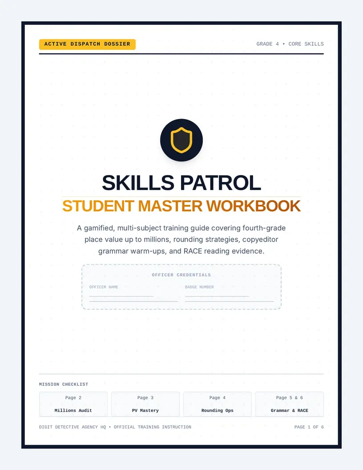Skills Patrol Student Workbook