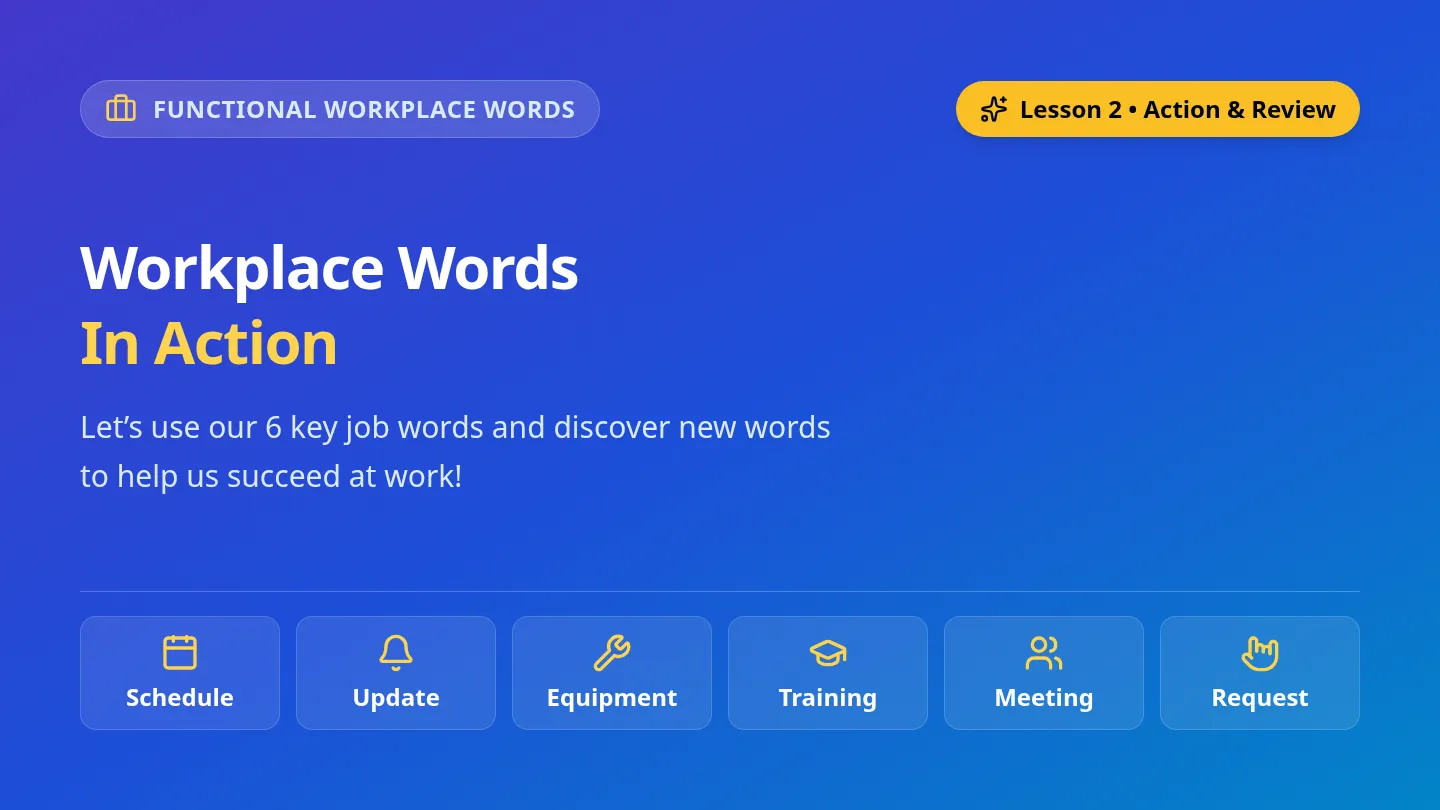 Workplace Words Slides