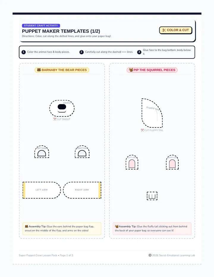 Puppet Maker Templates