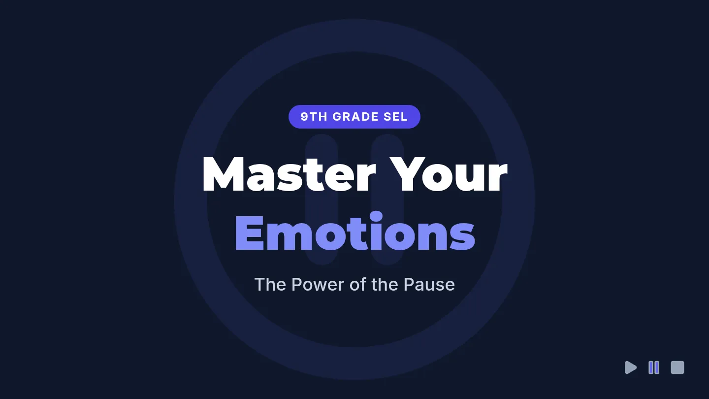 Slides Master Your Emotions Presentation