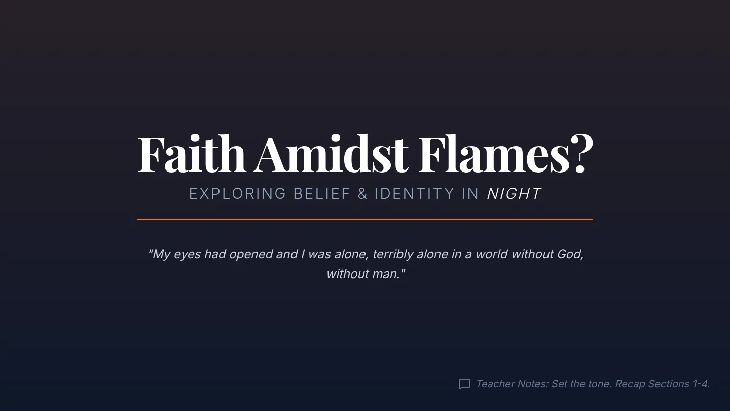 Faith Amidst Flames Slide Deck