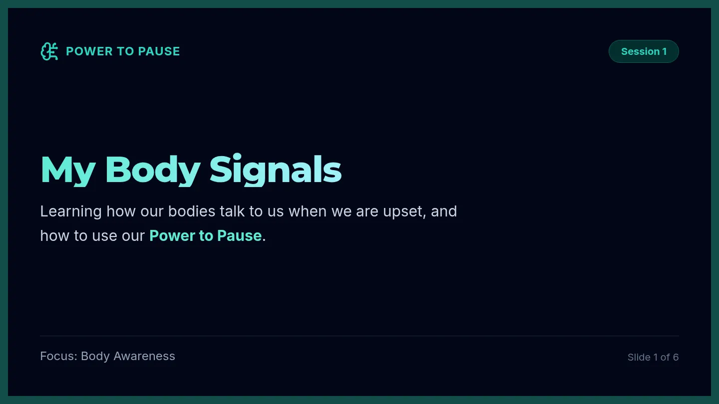Body Signals Slides
