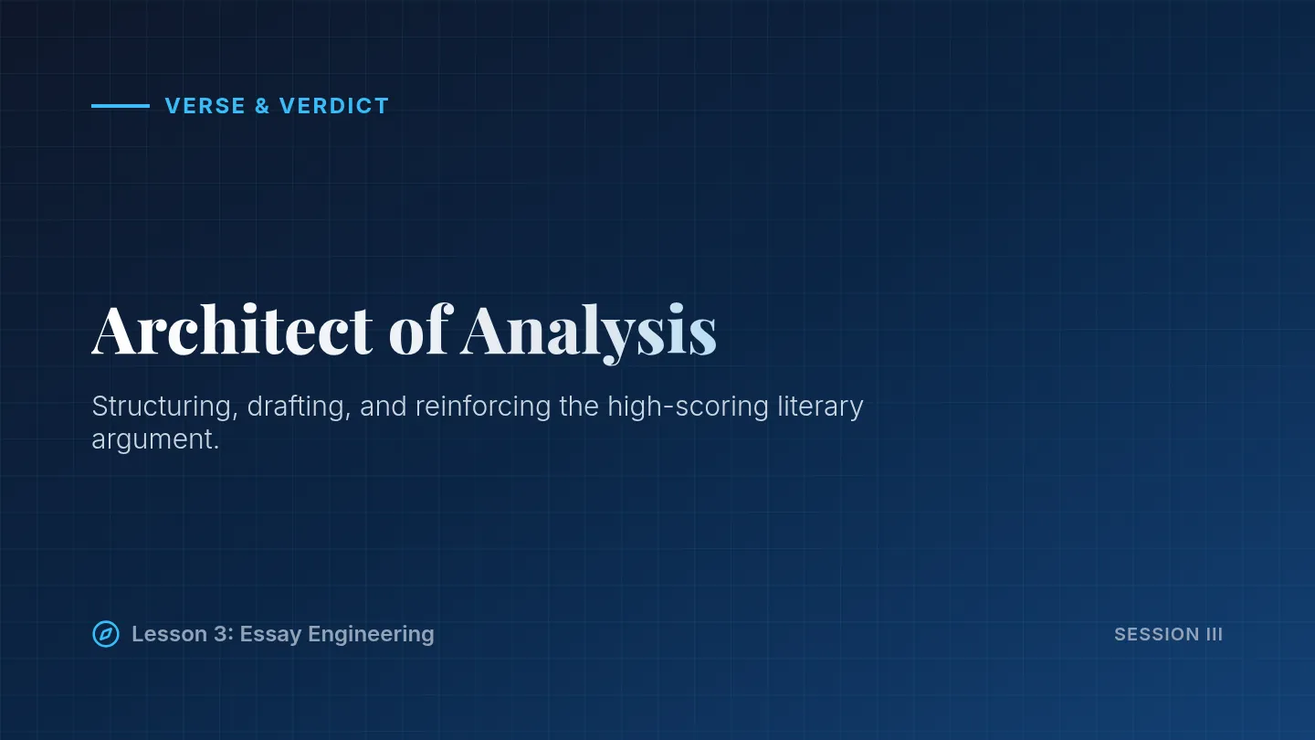 Architect of Analysis Slides