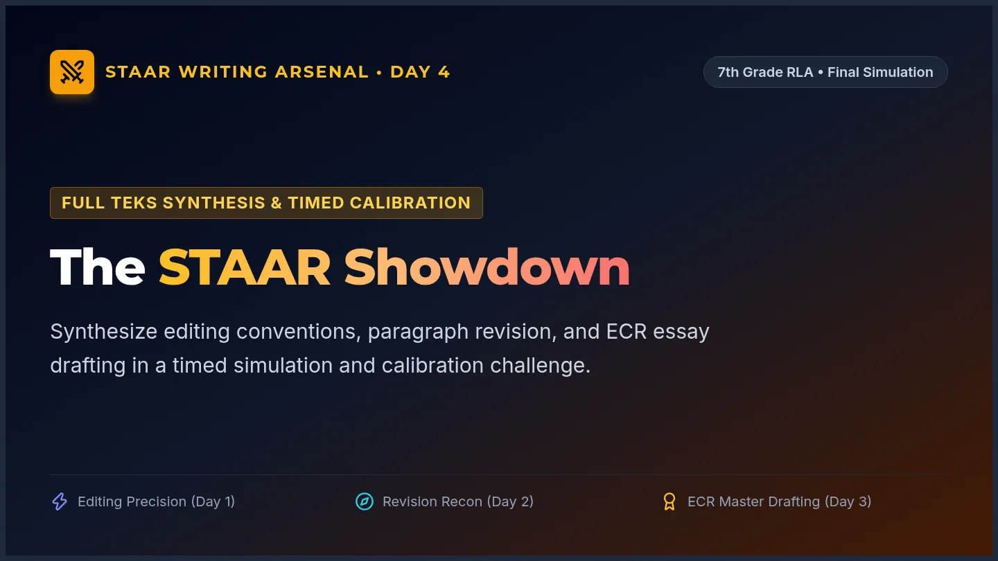 STAAR Showdown Slides