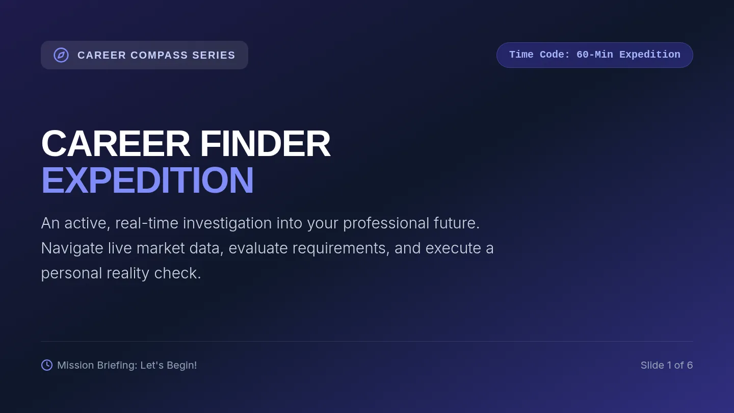 Career Finder Slides