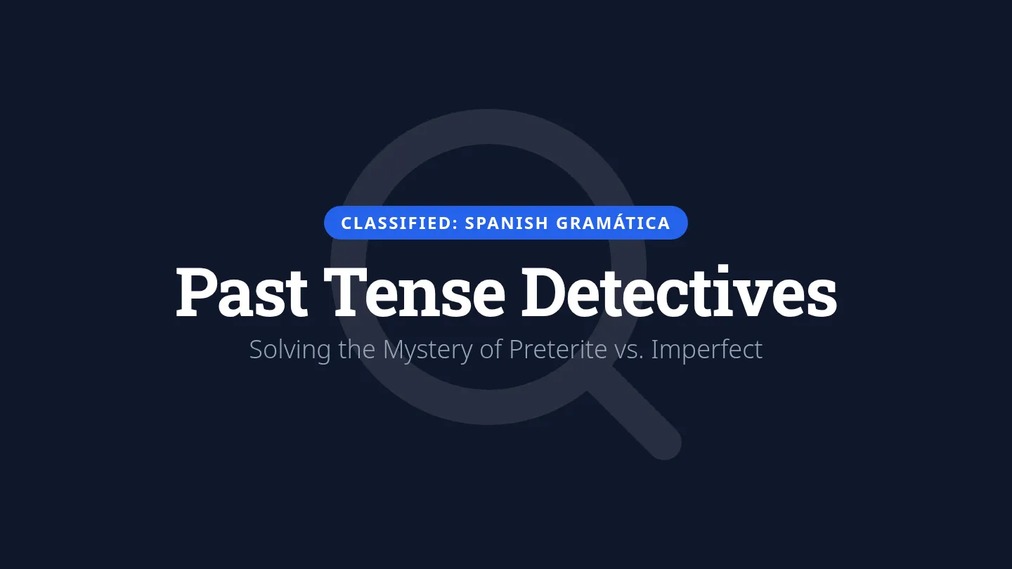 Tense Timeline Slides