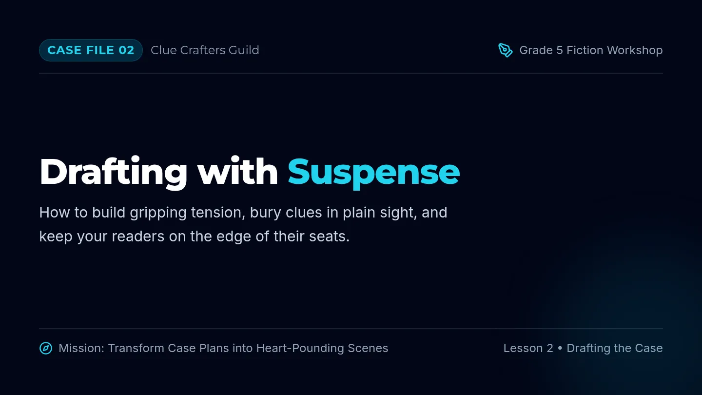 Suspense Pacing Slides