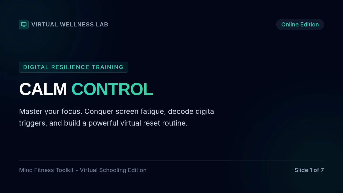 Calm Control Slides