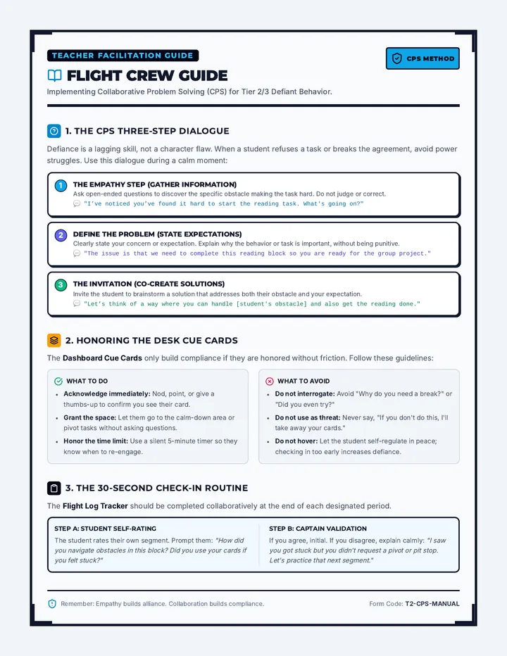 Flight Crew Guide