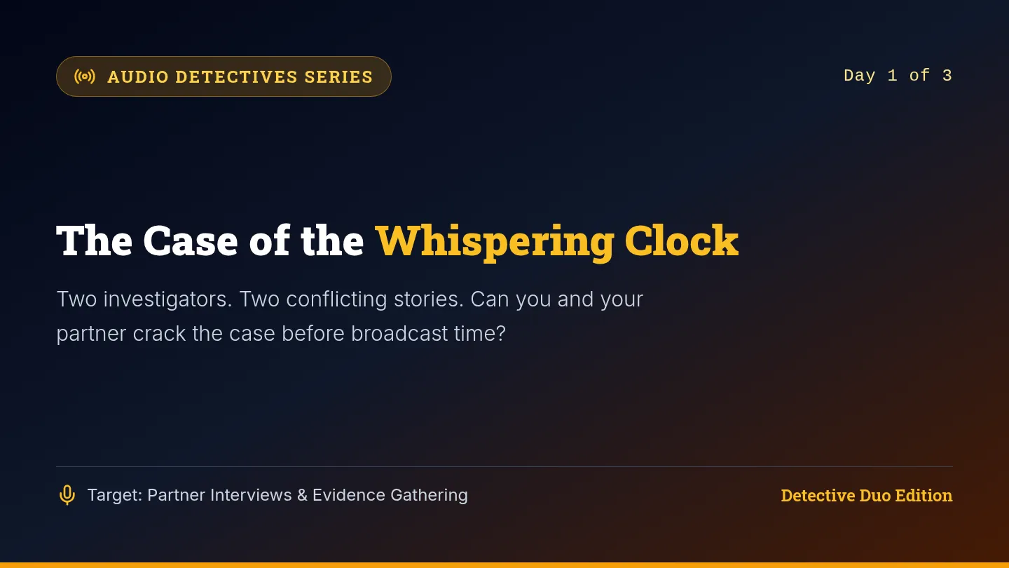 Witness Interview Slides