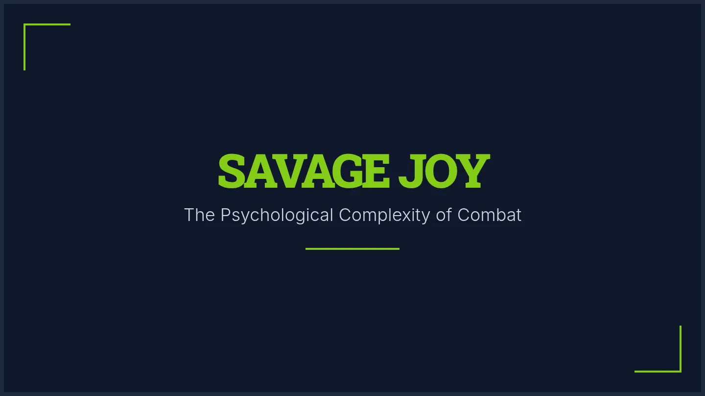 Savage Joy Slides