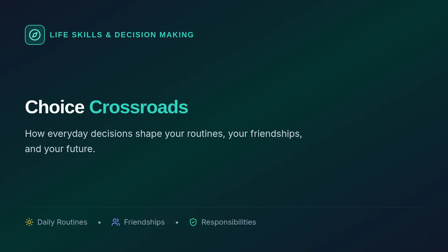 Choice Crossroads Slides