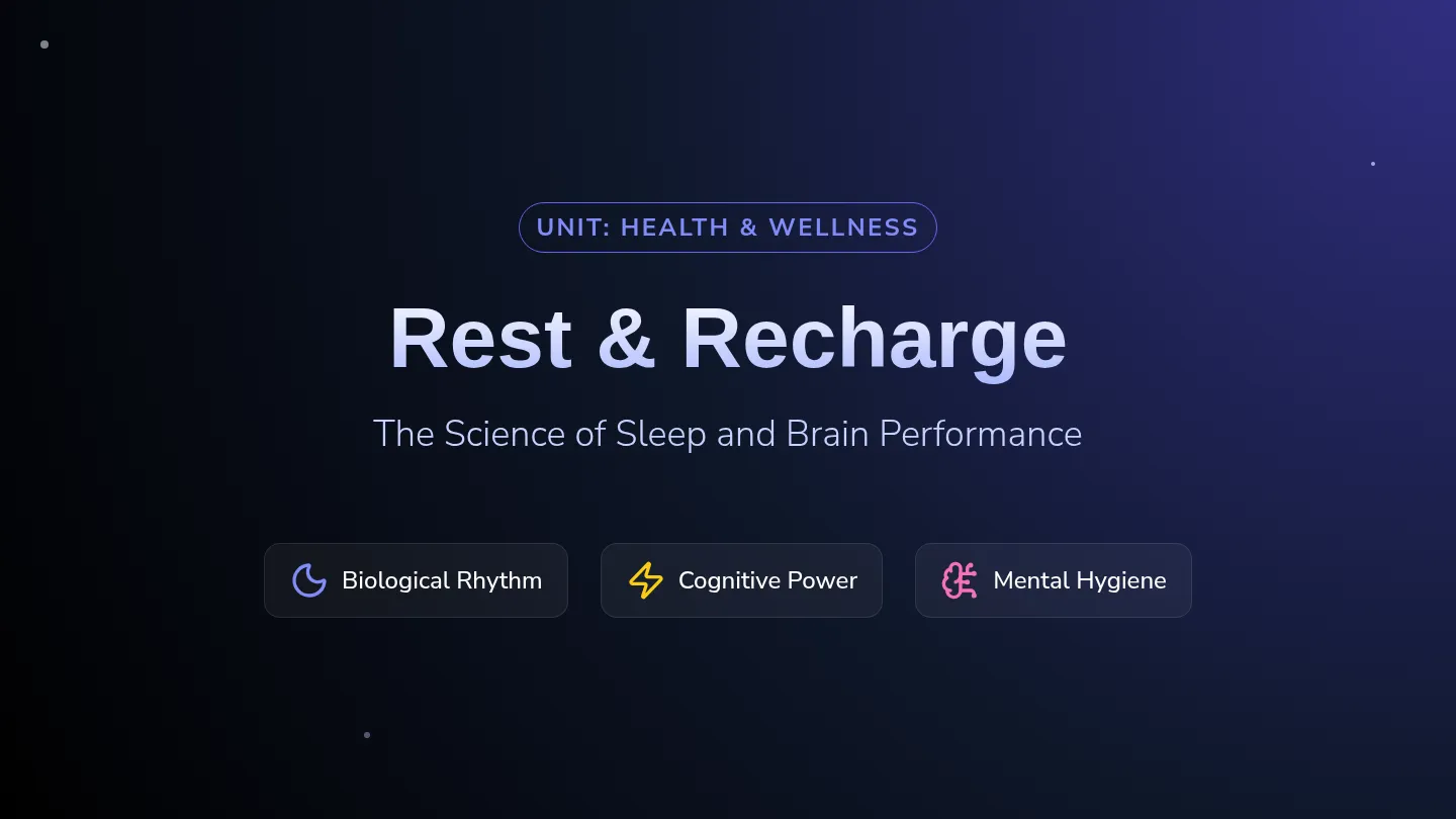 Rest Recharge Slides