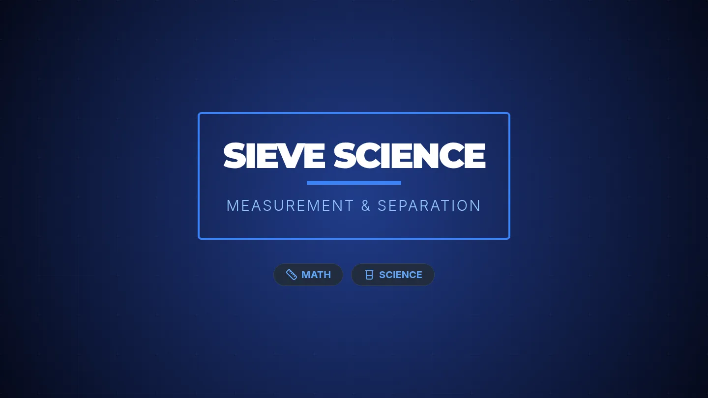 Sifting Solutions Slides