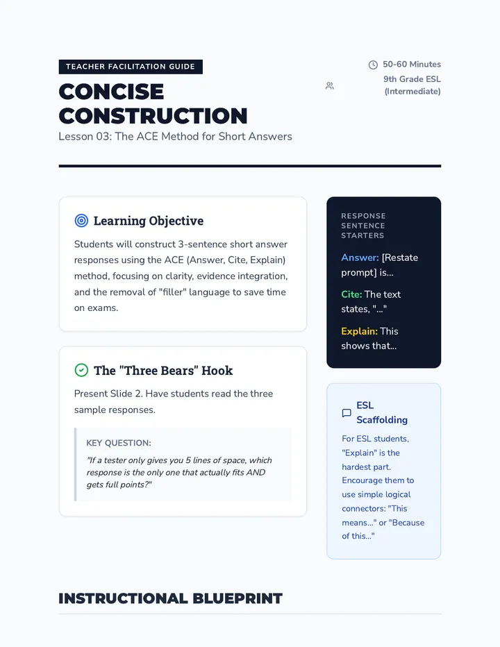 ACE Construction Guide
