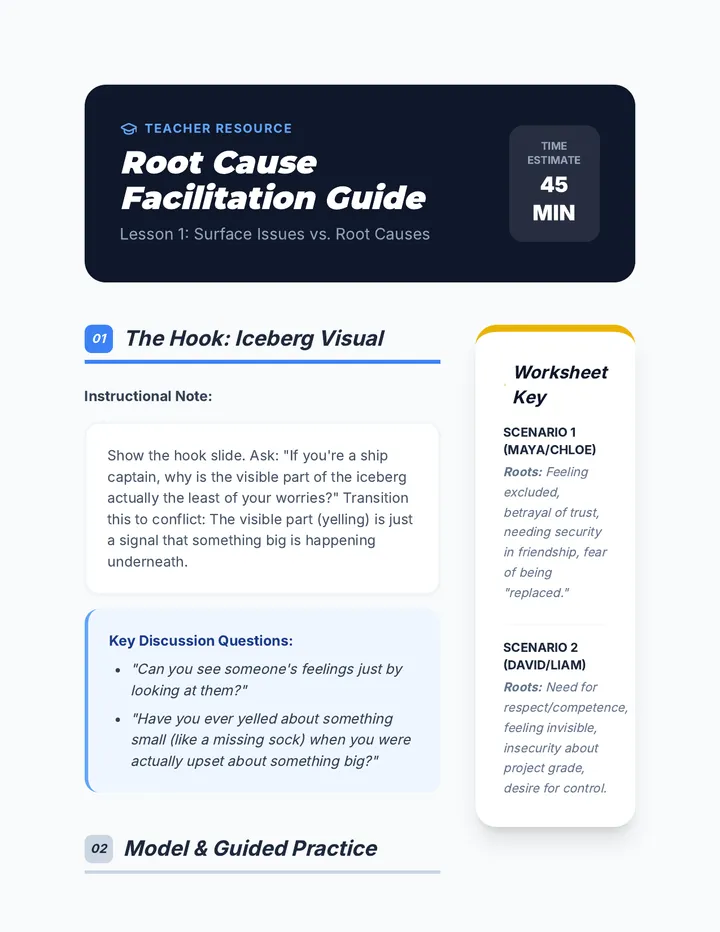 Root Cause Facilitation Guide