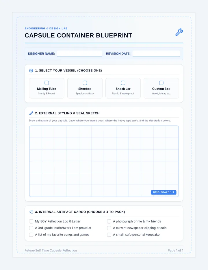 Capsule Blueprint Activity