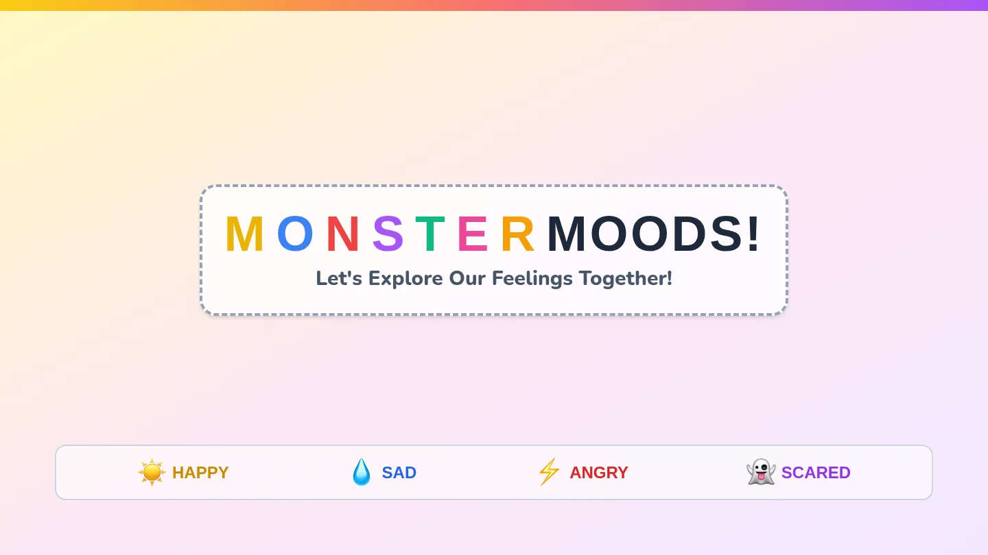 Monster Moods Slides